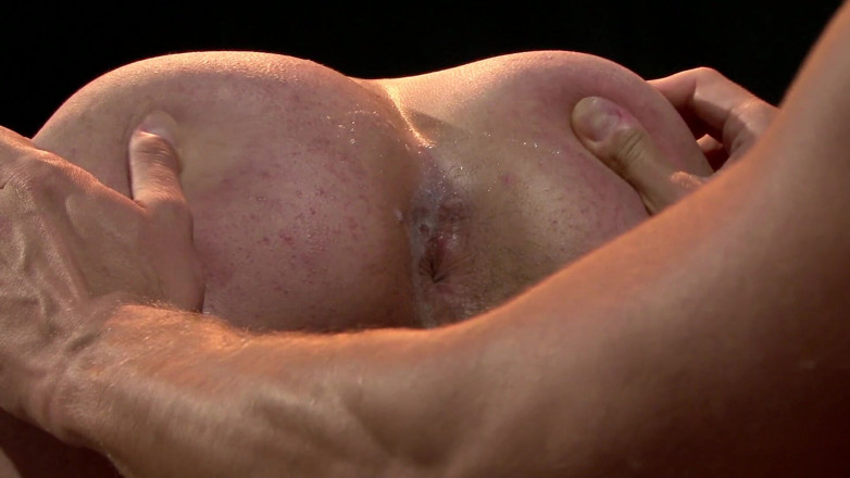Macho Guys: Blindfolded gay sex and a bit of soft gay BDSM...