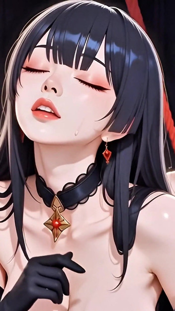 Gothic Vampire Waifu Solo Dungeon Self Pleasure Milk Squirt Wet Overflow Intense Orgasm Fantasy