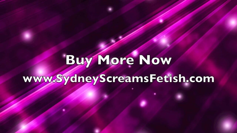 Sydney screams fetish: Sydneys erstes solo-hintern-schnüffeln 