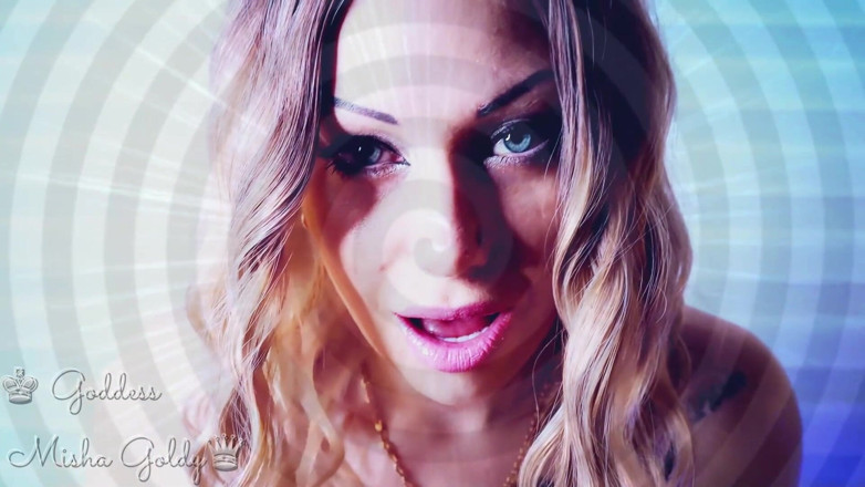 Goddess Misha Goldy: Hipmeryzujący Asmr &amp; Eye Contact! Od transformacji człowieka do obiektu! Twoim...
