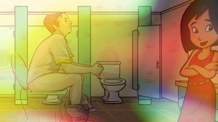 Campsissyboi: Audio Only - Gay Bathroom Dirty Talk, Straight Male Gets Shemale...
