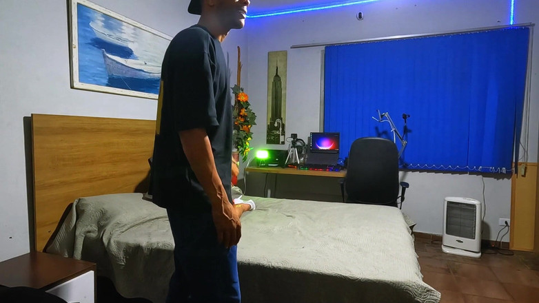 NatzinhaMorena: Etenspauze: ze wilde op mijn lul zitten voor het dessert