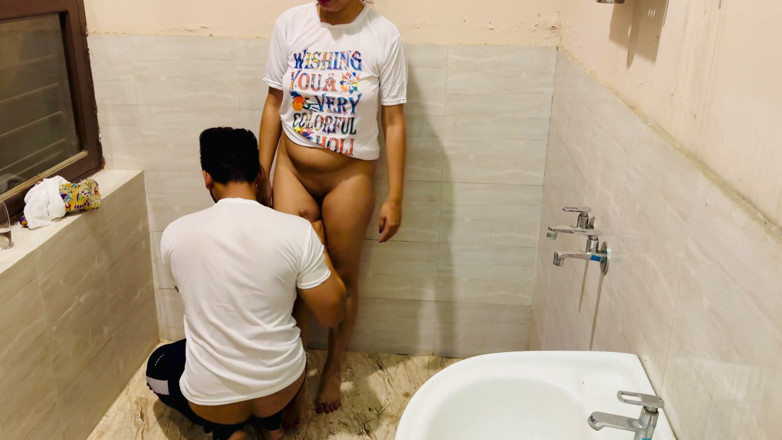 Hornycouple149: Hot Indian Desi Couple Holi Special Romance