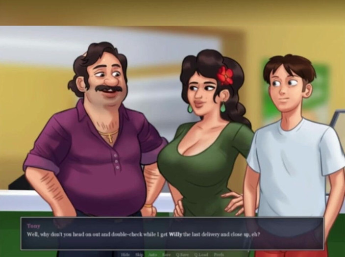 3DXXXTEEN2 Cartoon: Houd de klant altijd tevreden. 3D porno tekenfilmseks