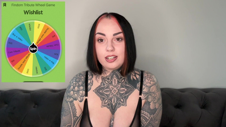 Miss Valentina: Gra koło hołdu Findom