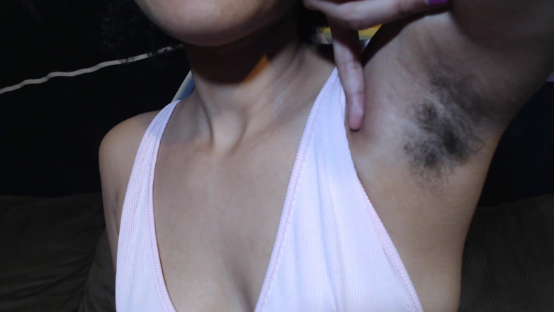 Daisiesandhalos: Sniff my body hair! Armpits, pussy, ass