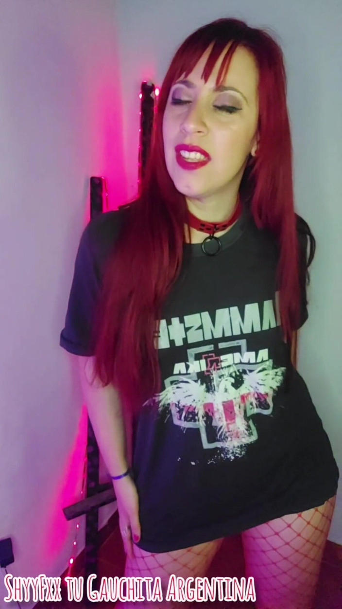 Tu Gauchita Argentina: Shyyfxx Verrückte Nacht mit einer Very Gauchita Metalhead rothaarige! Teil 1