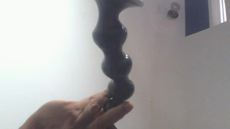 MeandI2: Big sex toy deep in my ass
