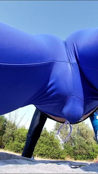 I Cum Without Taking off My Spandex After Getting Horny Working Out in Leggings