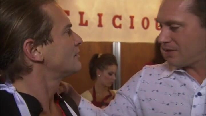 CBD Media: Two hot brunette MILFS having threesome with a chef after...