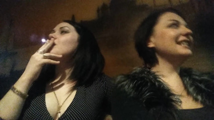Goddess Misha Goldy: Talking and Smoking Hookah and Cigarettes in the Club