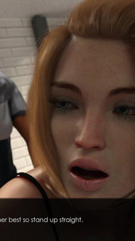 Anna opwindende affectie #69 Anna in het toilet