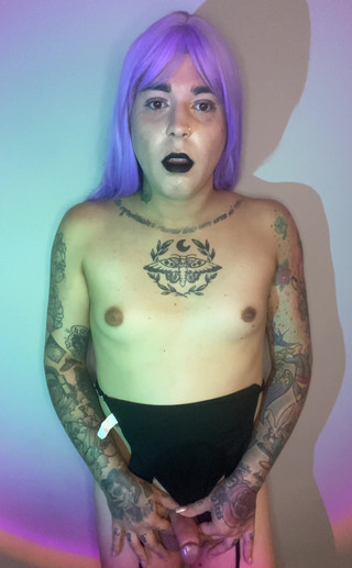 EmmaInkTrans: Chci tě udělat velmi nadrženou v tomto videu