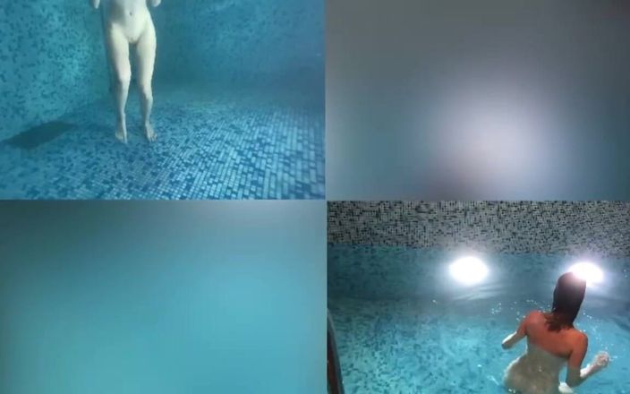 Skinny_lady69: Latihan bernafas di kolam renang