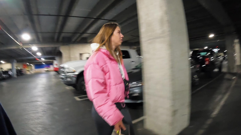 Addy Broke: Girl Sucking Dick Stranger in Car Sucked All the Cum