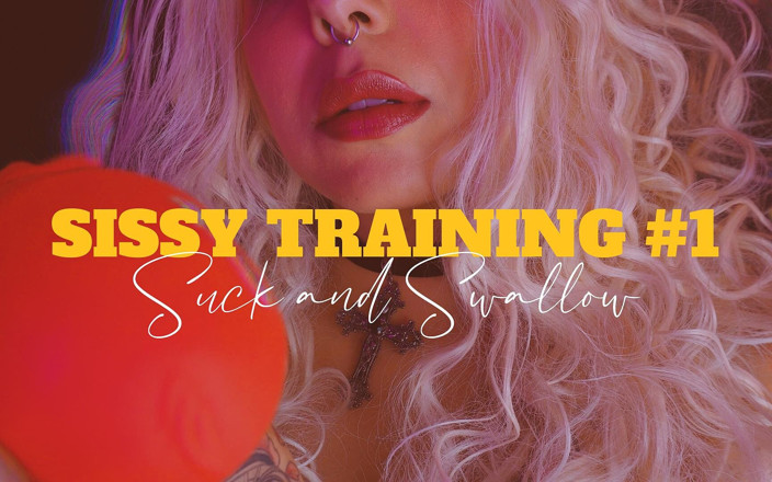 Maddy Voss: Sissy Training - Suck and Swallow Close-up