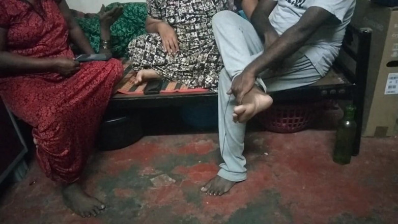 Tamil lesbian: Group Dirty Talking About Video and Sex