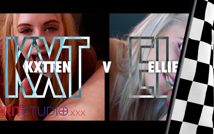 Brit Studio: Kxtten Vs Ellie - フェラチオレースに勝つのは誰ですか