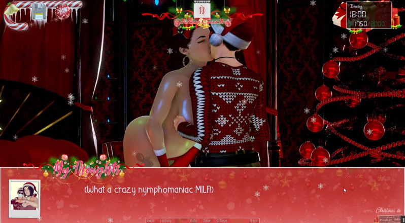 Cumming Gaming: Unlimited Christmas [Xmas Hentai porno play], ep.10 - Że MILF też ... ig kutas...