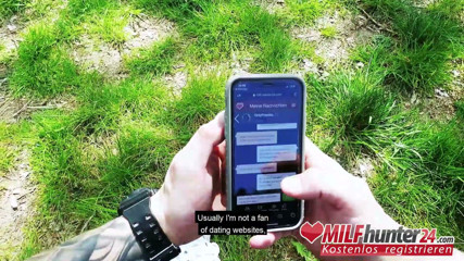 MILF Hunter 24: Milf lovec se setká s potřebnou milfkou s velkými kozami...