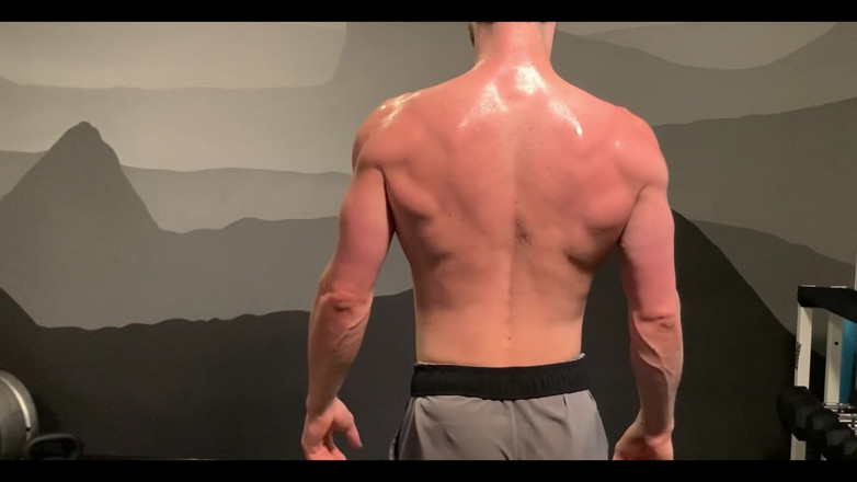 Jay Stroke: Post Workout Flex, Strip, and Show-off