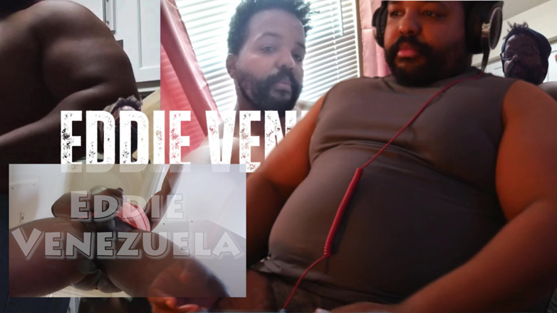 Eddie Venezuela: Tatăl vitreg negru reacționează la propriul său videoclip cu ejaculare!