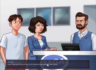 Johannes Gaming: Summertime saga - succhiando le tette di jenny