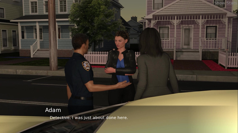 Porny Games: Proyecto esposa caliente - ser tocada por una policía sexy (34)