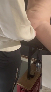 Locked Back in Chastity After Being Restrained and Left Waiting for a Handjob