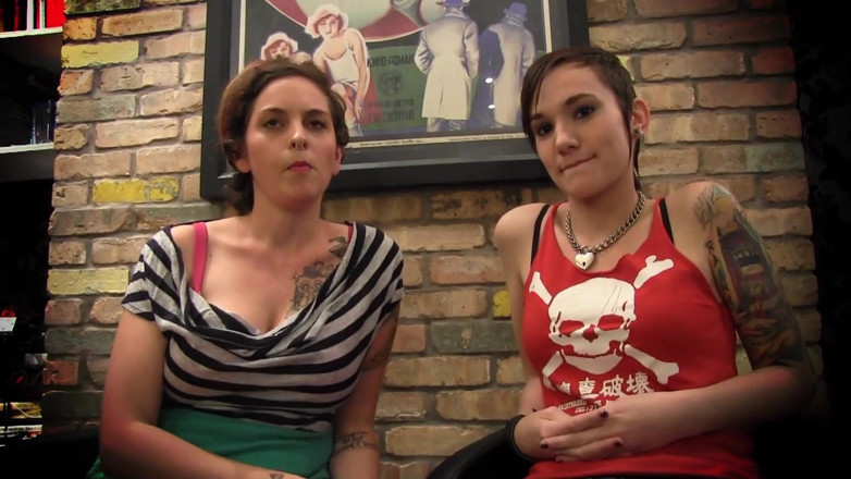 CBD Media: Emo teens with tight shaved pussy fingering and licking each...