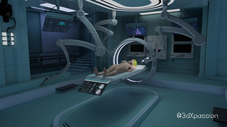 3dxpassion-transgender: Cryolab Secrets - 18letá kráska Yuna jezdí v cowgirl, bere zezadu a...