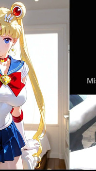 Je Regarde Une Création De Femme Transsexuelle Avec Un Cosplay De Sailor Moon Et Je Lui Donne Un.