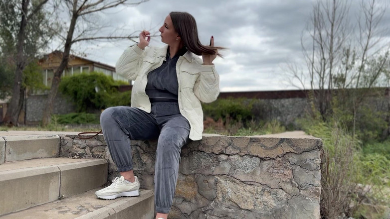 Hottie goddess: Pluć agony kaszel udręka grać POV