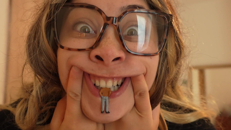 AmayaMori: Gigante meia-irmã cara fetiche ela faz caretas Ahegao rostos e...
