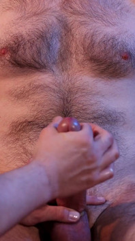 Guy 25 - un grosso cazzo diritto non circonciso viene più volte