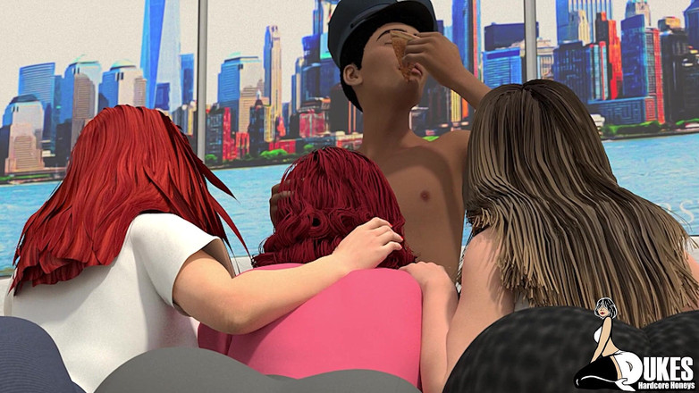 Dukes Hardcore Honeys: Sexy milfka s velkým zadkem bere bbc po celém jejím...