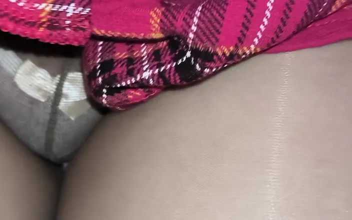 PantyhoseJuicyCummer: Huge Sissy Girl's Hard Cock Explodes Through Friend's Shiny Sexy...