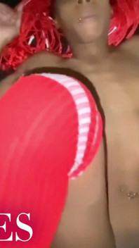Auf den rücken spritzen && ein huhe-cumshot, nachdem sie erwischt wurde