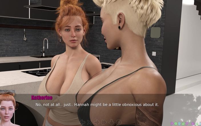 Porny Games: 흑형 대물 과 섹스하는 핫한 육덕 거유 밀프