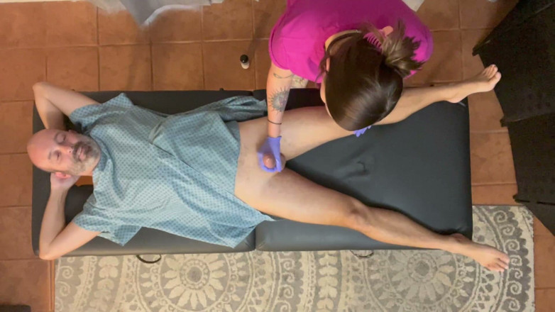 Island Boy Vids: Nurse Ayla Aysel Gets Her Patient Relaxed for Surgery with...
