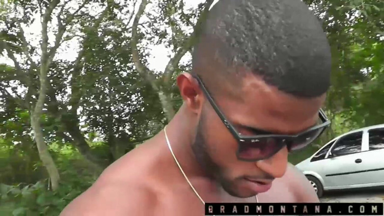 Brad Montana Productions: Fitness-paar fickt auf der straße