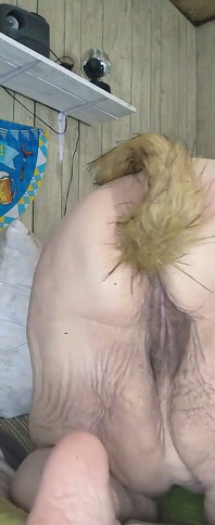 Furry Tail up Her Butt Plug Is Stuffed Now She Wants It Rough
