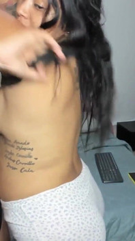 A Girl Does a Nude Photoshoot and Ends up Getting Fucked by Her Friend in the Bedroom