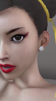 彼女の男性パートナーに乗る春麗