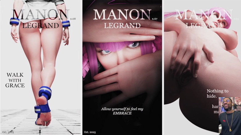 Good news media: Coño calvo Manon tiene la mejor producción porno de la...