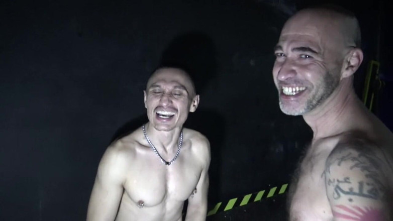 Pigs dudes bareback club: Rao fucked bareback by XXL cock Stepdaddy in bar