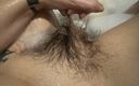 Cuteblonde666: Hot Bath with Hot Hairy Bush Super Long Hair