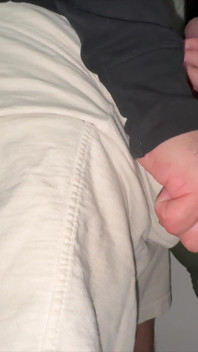 Strangers Rub Against Each Other and She Grabs His Dick