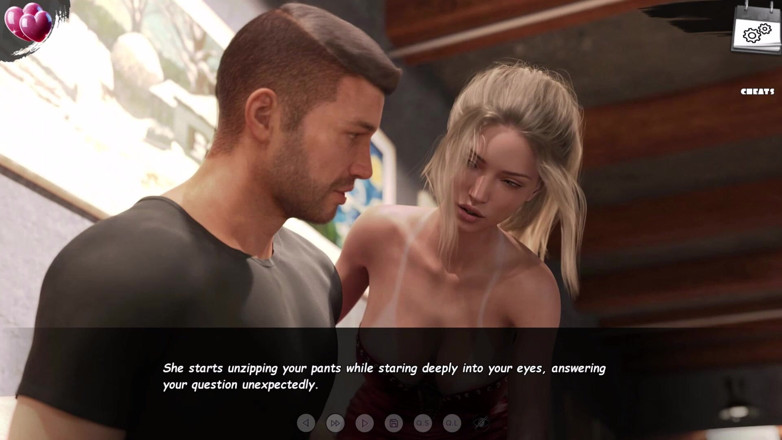 3D Cartoon Porn: Burning Boundaries 34 - приватна фотосесія, частина 2, Майк отримує мастурбацію та кінчає на руки Анжеліки