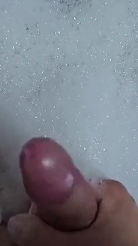 Strong Pennis Mastrubation in Wash Tub